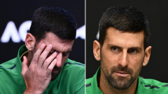 Novak Djokovic shuts down journo after losing Australian Open final to Carlos Alcaraz