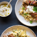 Turkish-Style Lamb Kebabs with Rice Pilaf