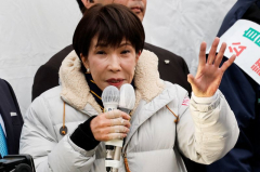 Japan’s Takaichi aims for blizzard of votes in rare winter election