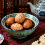 Soy & Tea Infused Eggs