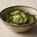 Cucumber & Green Shiso Leaf Asazuke きゅうりと青紫蘇の浅漬け