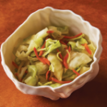 Spring Cabbage, Carrot & Ginger Asazuke