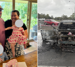 Father with rare disability left devastated after thieves break into NSW home while toddlers sleep, burn car suited to his needs