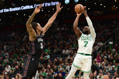 Noah Clowney on what went wrong for Brooklyn Nets in 148-111 Boston Celtics drubbing
