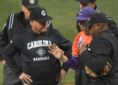 Clemson baseball coach takes shot at rival South Carolina