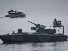 A Russian-flagged tanker erupts in a massive fire and sinks off Libya