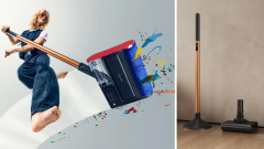 The new Dyson PencilWash is Dyson’s lightest wet floor cleaner yet and it tackles spills and dust in one go