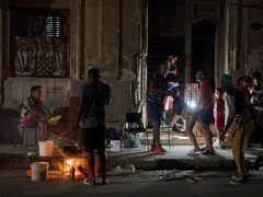 Cuba says crews repaired a large power plant that caused a massive outage