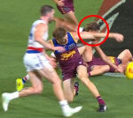 Brisbane’s loss to Bulldogs compounded by bans to trio Harris Andrews, Zac Bailey and Darcy Gardiner