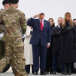 Trump grieves with families during return of soldiers killed in war in the Middle East