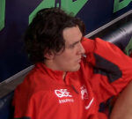 Sydney superstar Errol Gulden left shattered after suffering a shoulder injury in win over Brisbane