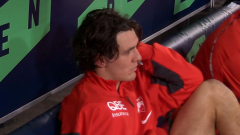 Sydney superstar Errol Gulden left shattered after suffering a shoulder injury in win over Brisbane